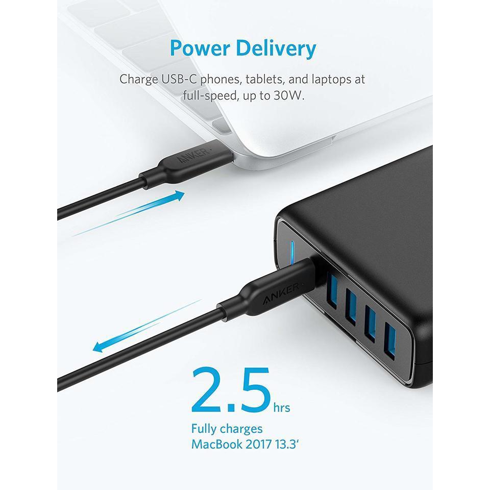 Anker Power Port I PD With 1 PD And 4 PIQ