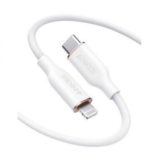 Anker PowerLine III Flow USB-C to Lightning Cable 0.9m - White