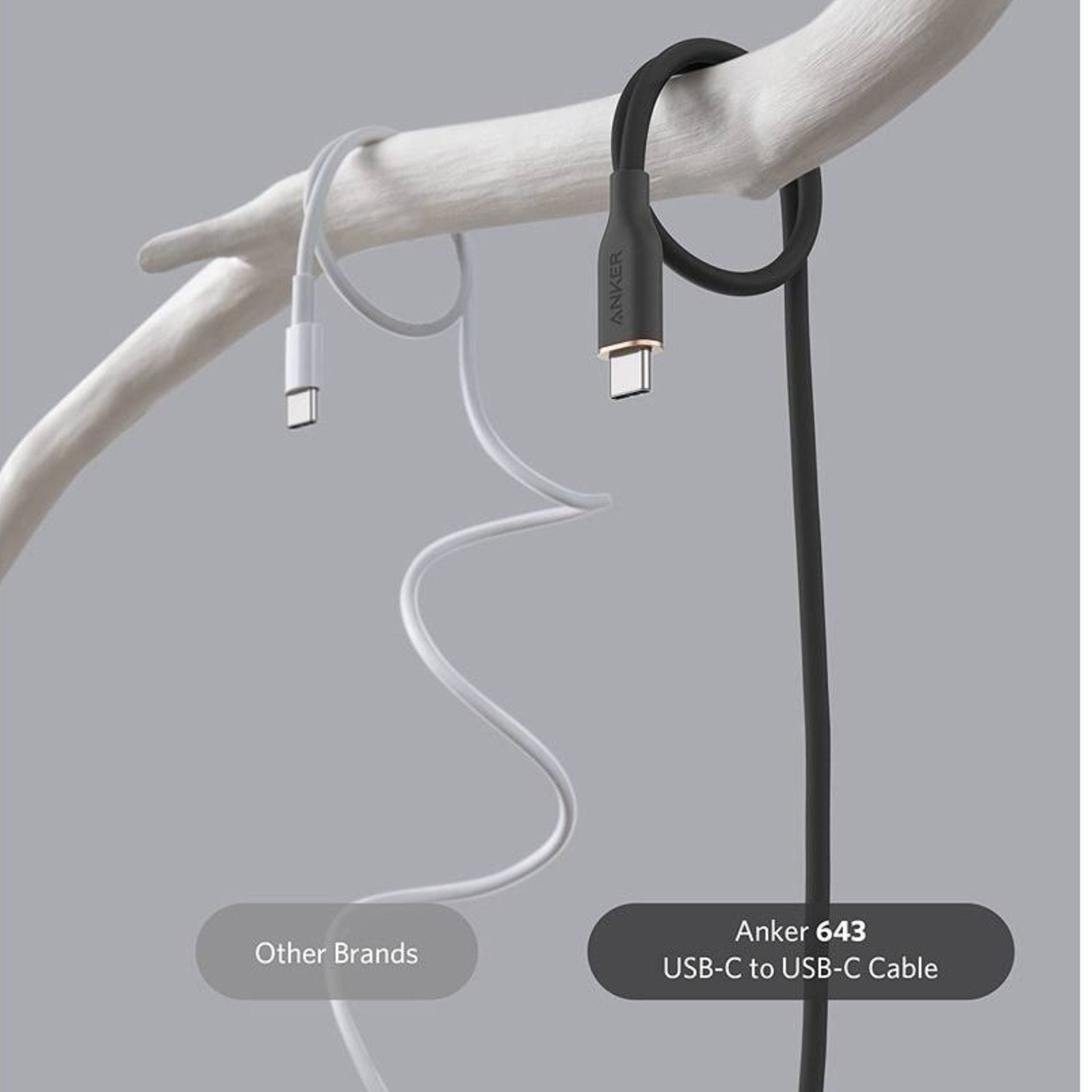 Anker PowerLine III Flow USB-C to USB-C Cable100W 1.8m -Black