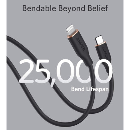 Anker PowerLine III USB-C to Lightning Cable 3ft (0.9m) - Black