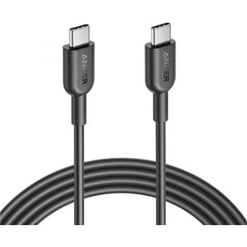Anker PowerLine III USB-C to USB-C 2.0 100W Cable (6ft/1.8m) – Black