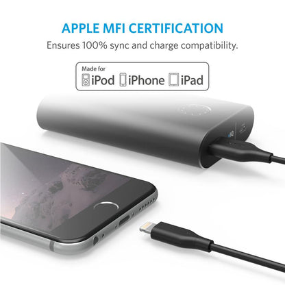 Anker Powerline II With Lightning Connector (0.9m) Black