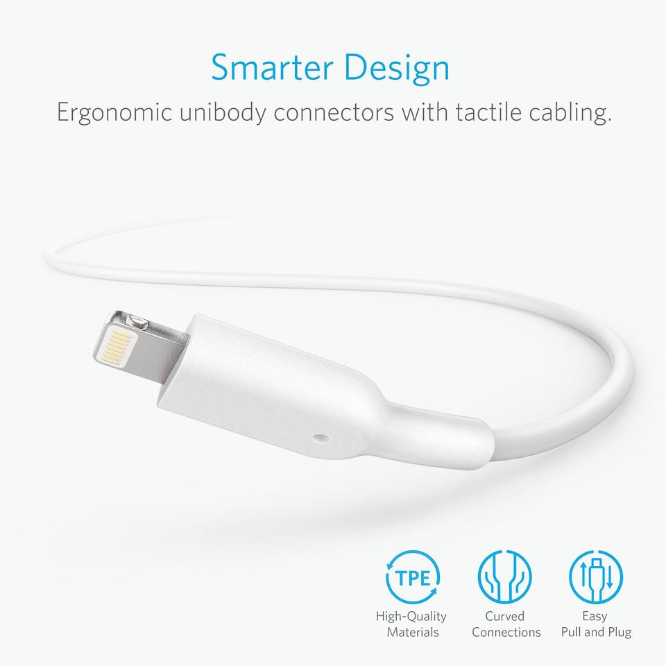 Anker Powerline II With Lightning Connector (3m) White