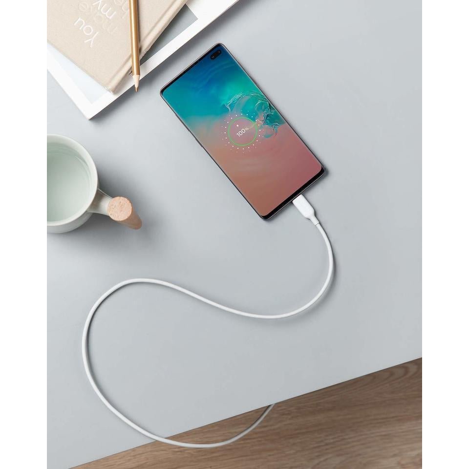 Anker Powerline III USB-C To USB-C 60W 2.0 Cable 0.9M - White