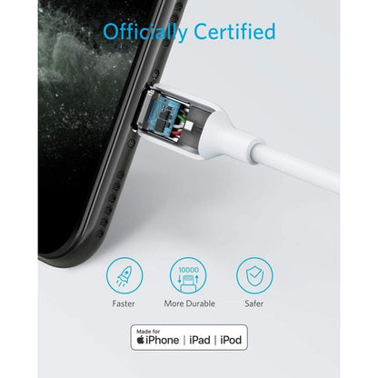 Anker Powerline III Usb-C Cable With Lightning Connector 0.9m - White