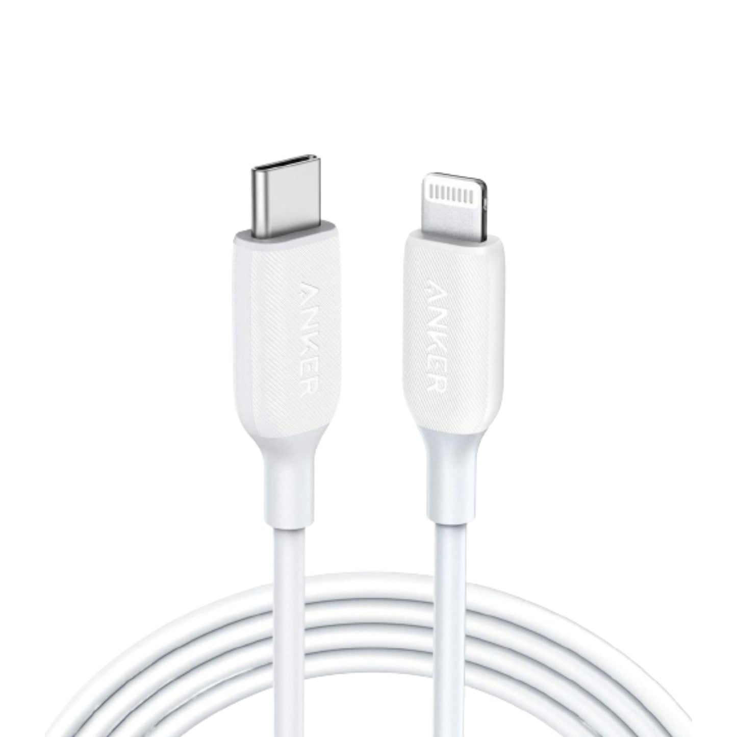 Anker Powerline III Usb-C Cable With Lightning Connector 6ft 1.8m - White