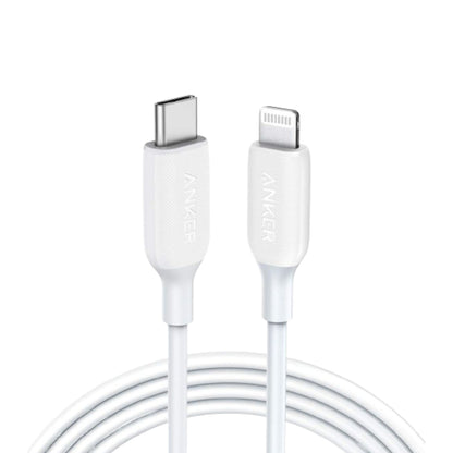 Anker Powerline III Usb-C Cable With Lightning Connector 6ft 1.8m - White