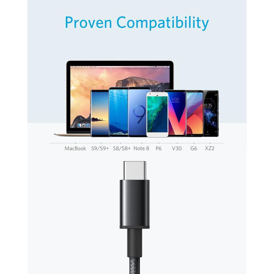 Anker Powerline Select + USB-A To USB-C 2.0 Cable (1.8m)