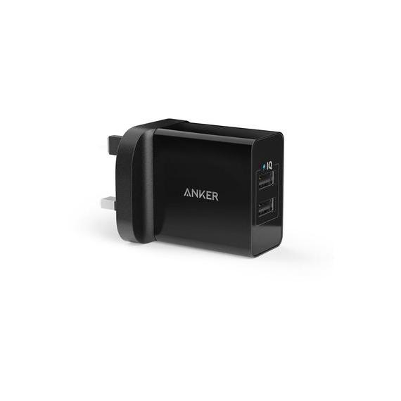 Anker Powerport 24w 2 USB Port -Black
