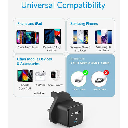 Anker Powerport III USB-C 20W Portable Charger