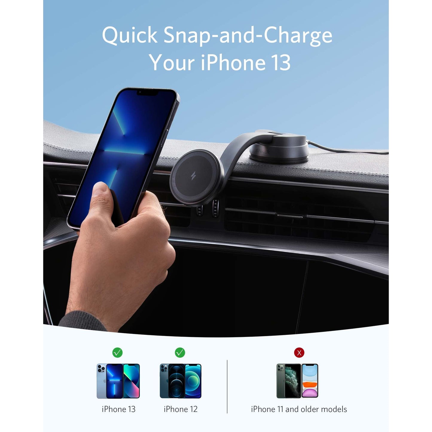 Anker Powerwave Maggo Car Charging Mount