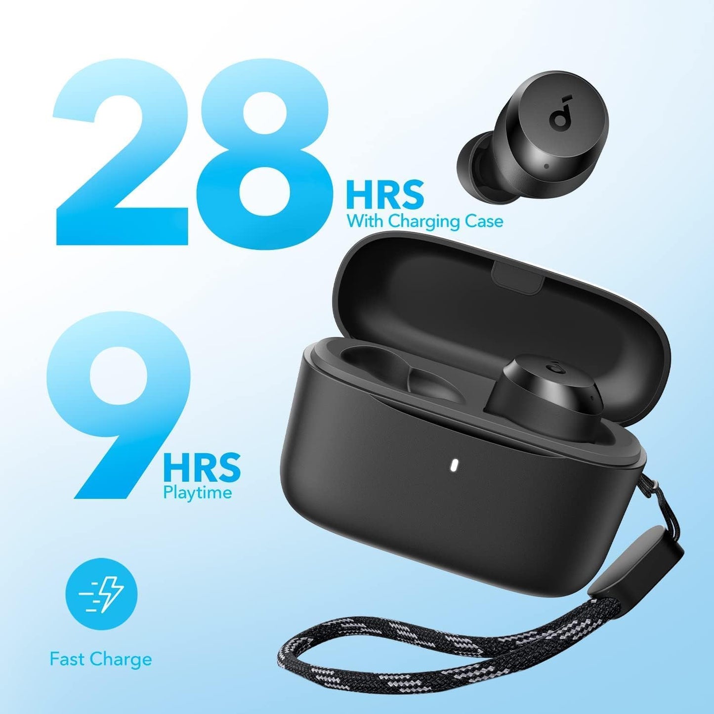 Anker Soundcore True Wireless Earbuds A20i - Black