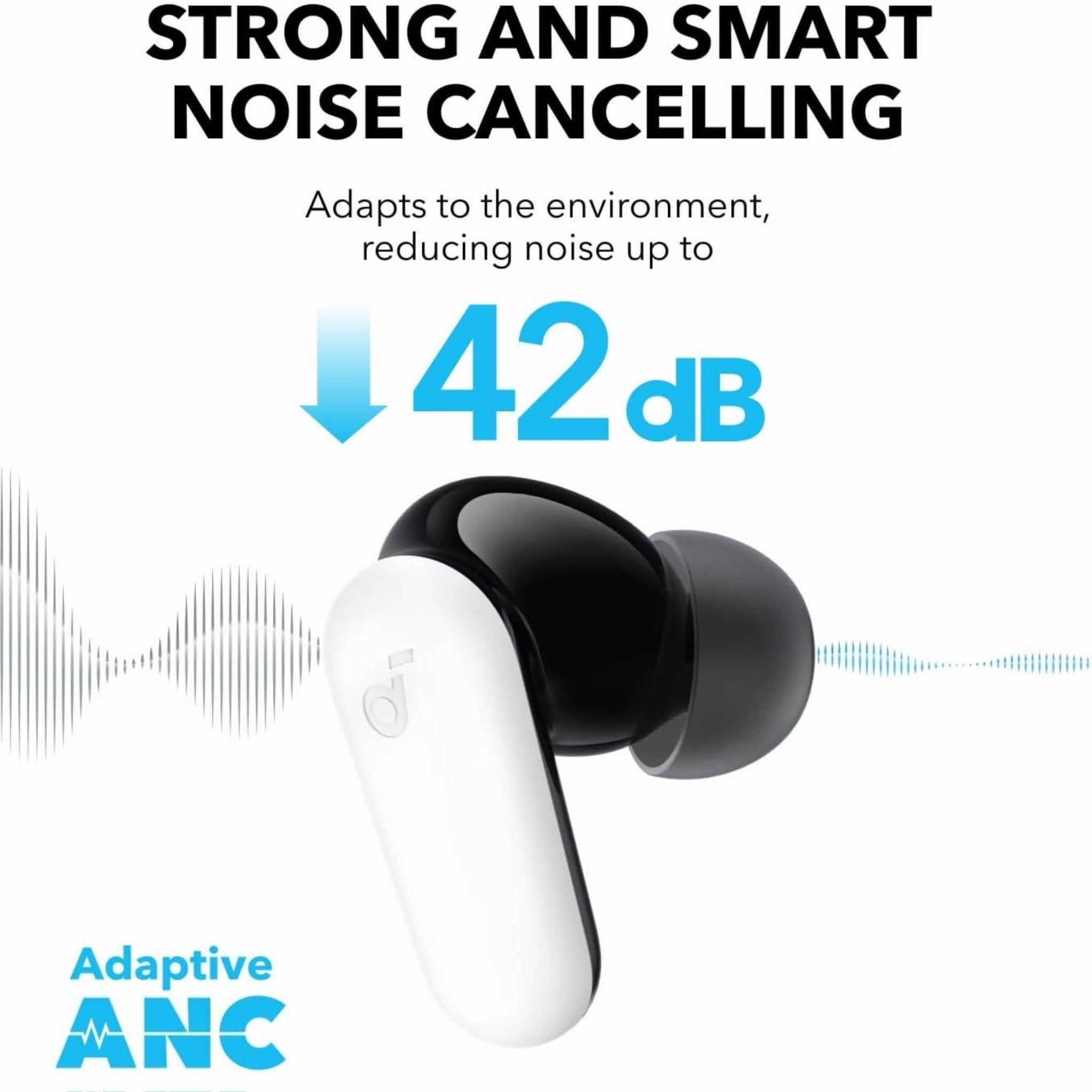 Anker Soundcore True Wireless Noice Cancelling Earbuds R50i NC