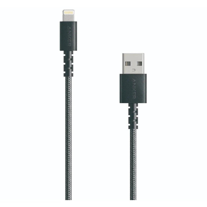 Anker USB-A to Lightning Cable Braided 3ft(0.9m) - Black