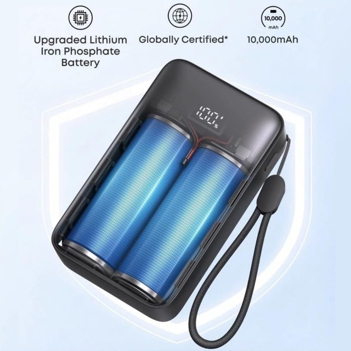 Anker Zolo Power Bank 10000mAh 30W Fast Charging - Black