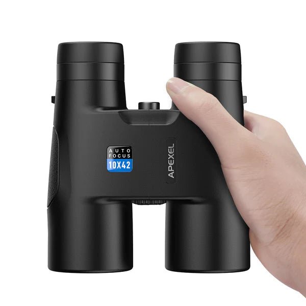 Apexel 10X42 Fixed Focus Roof Binoculars - Black