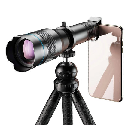 Apexel 60XTelephoto Smartphone Lens - Black