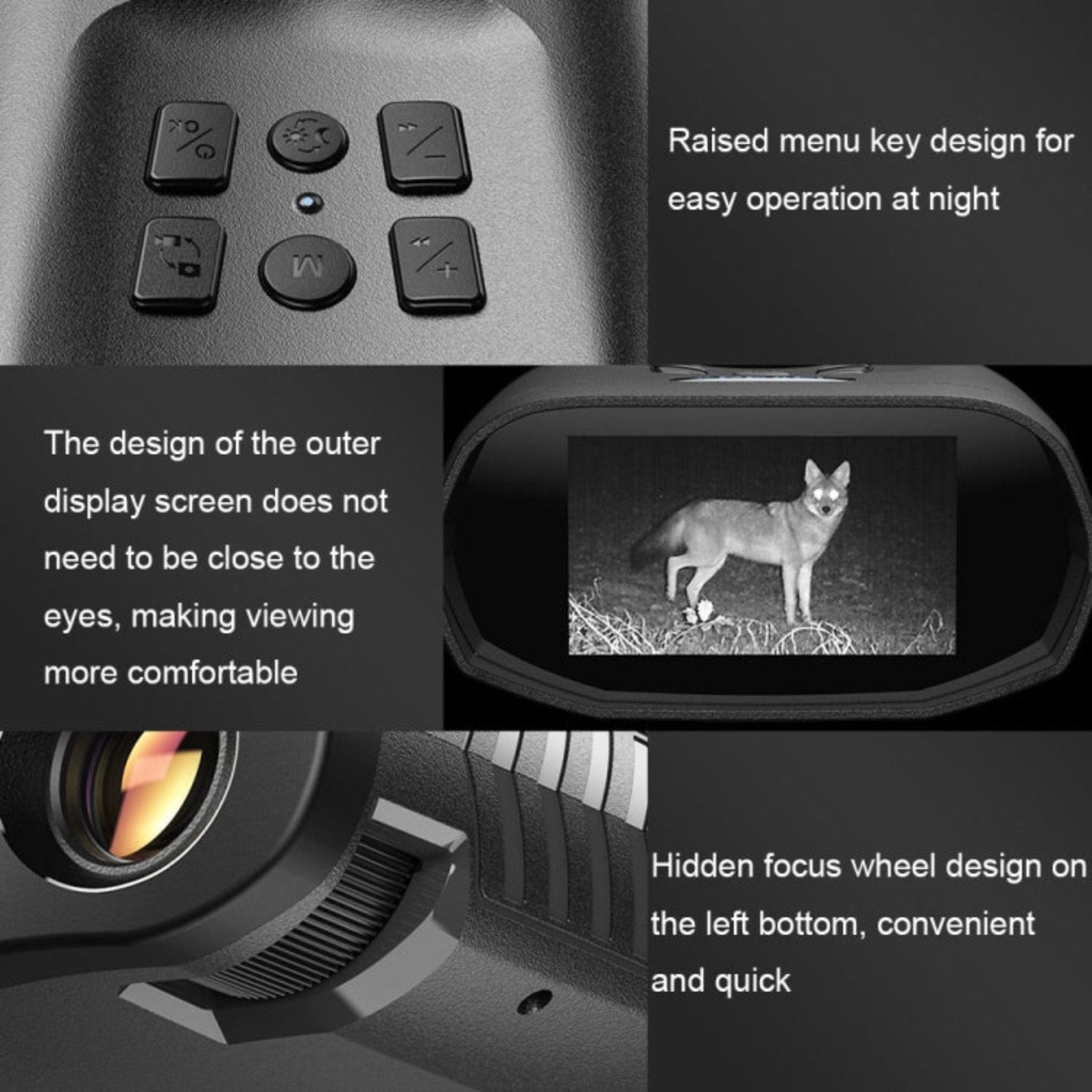 Apexel Digital Night Vision Binocular APL-NV009 - Black