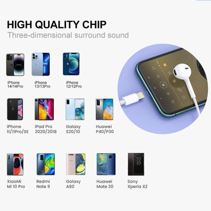 Apple EarPods With Lightning Connector - White