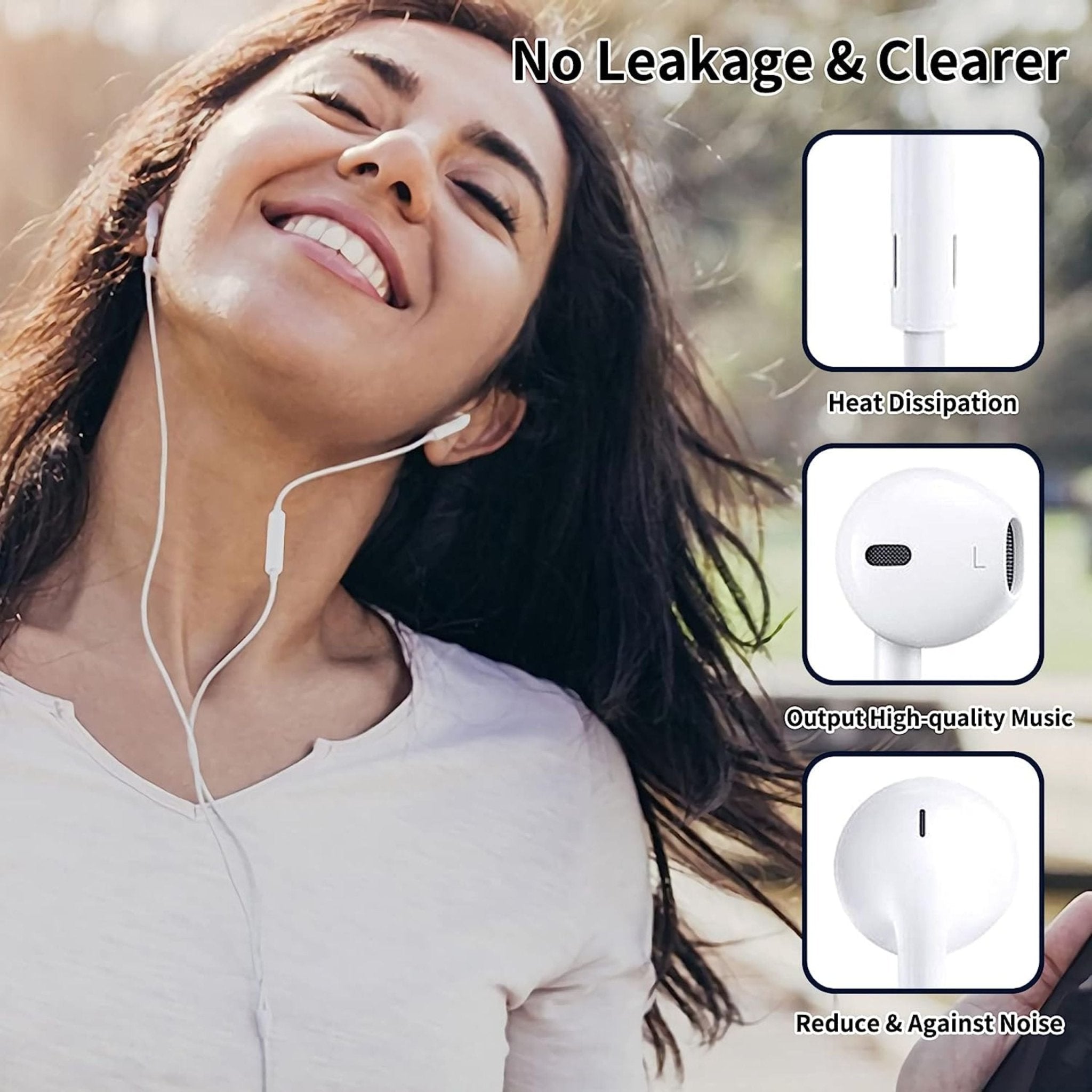 Apple Earpods With Lightning Connector MMTN2AM/A - White