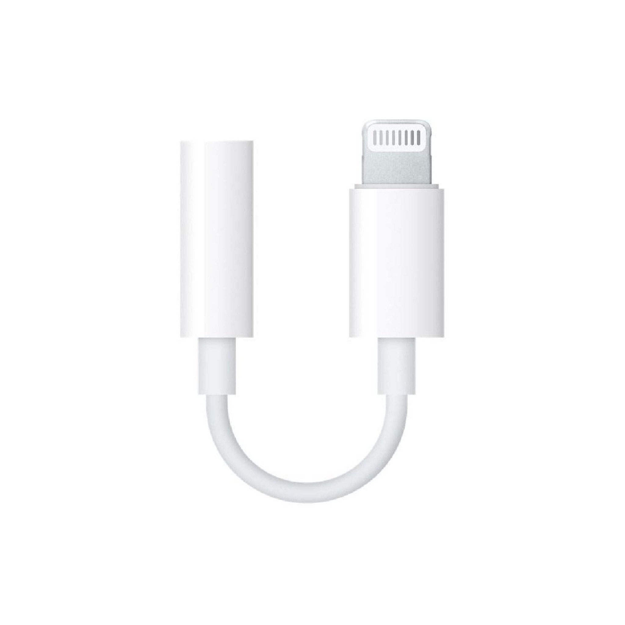 Apple Lightning to 3.5 mm Audio Jack Adapter - White