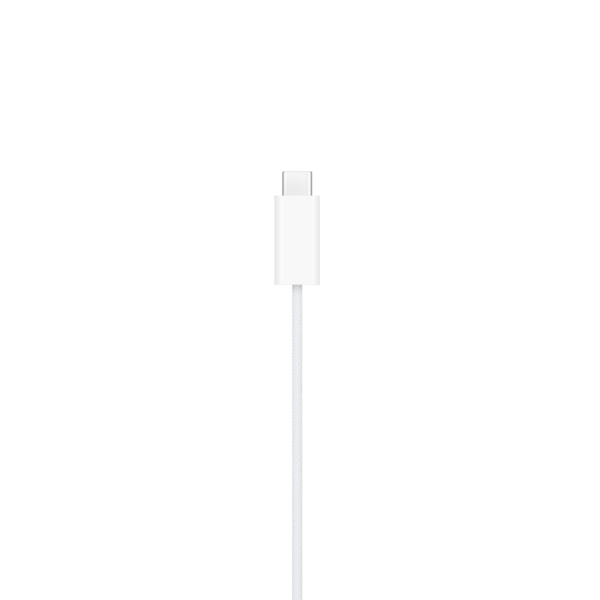 Apple Watch Magnetic Fast Charger to USB-C Cable 1 m - White
