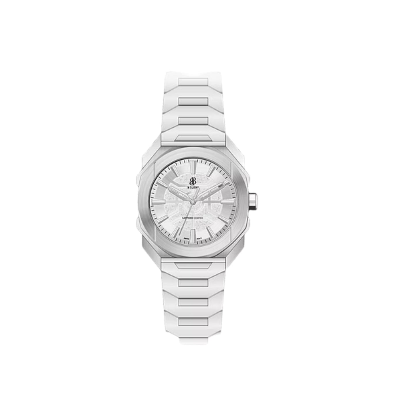 BBmilano Men's Azura Titan Watch - White