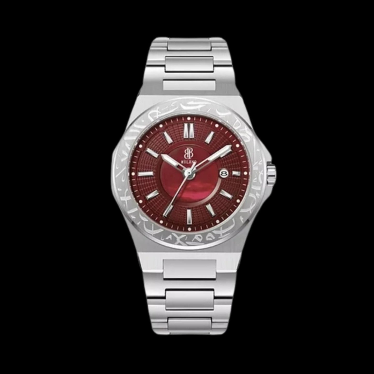 BBmilano Men's Damask Watch - Brown