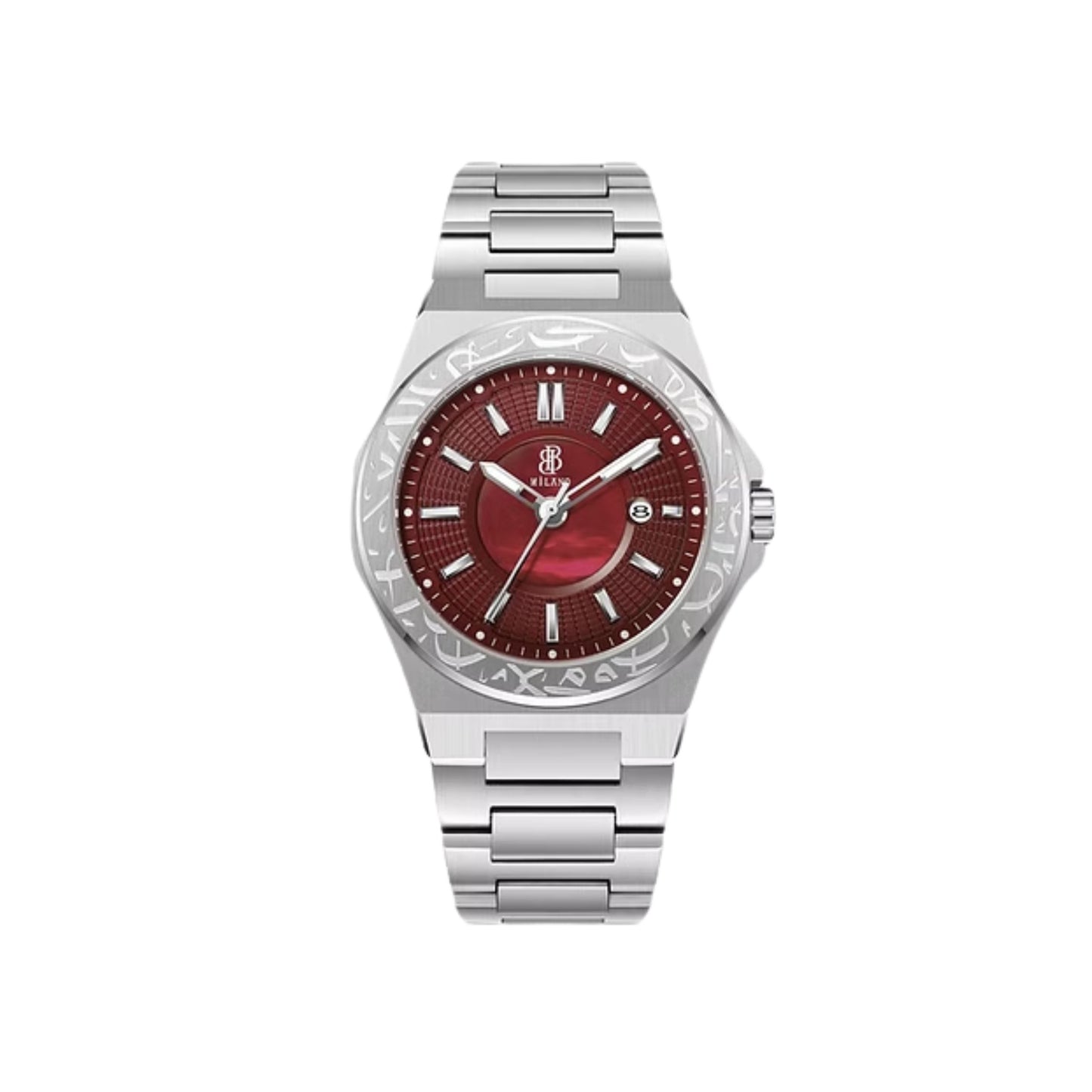 BBmilano Men's Damask Watch - Brown