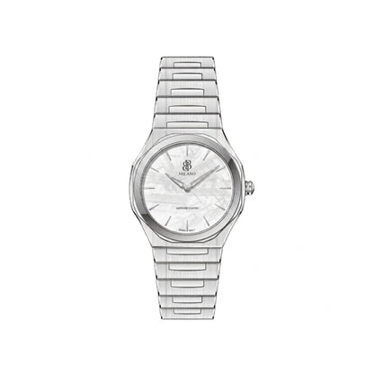 BBmilano Men's Lunar Frost Watch - White