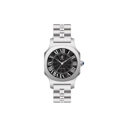 BBmilano Men's Neptune Latin Watch - Black