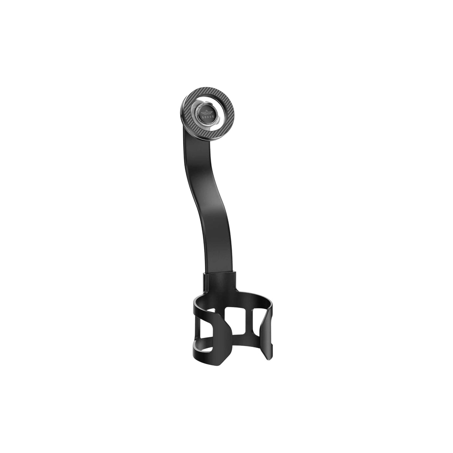 BRAVE 2-in-1 MagSafe Car Cup Holder Expander with Phone Mount BHL-58 - Black