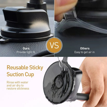 BRAVE Magnetic Car Phone Holder Dashboard & Windshield Mount BHL-57 - Black