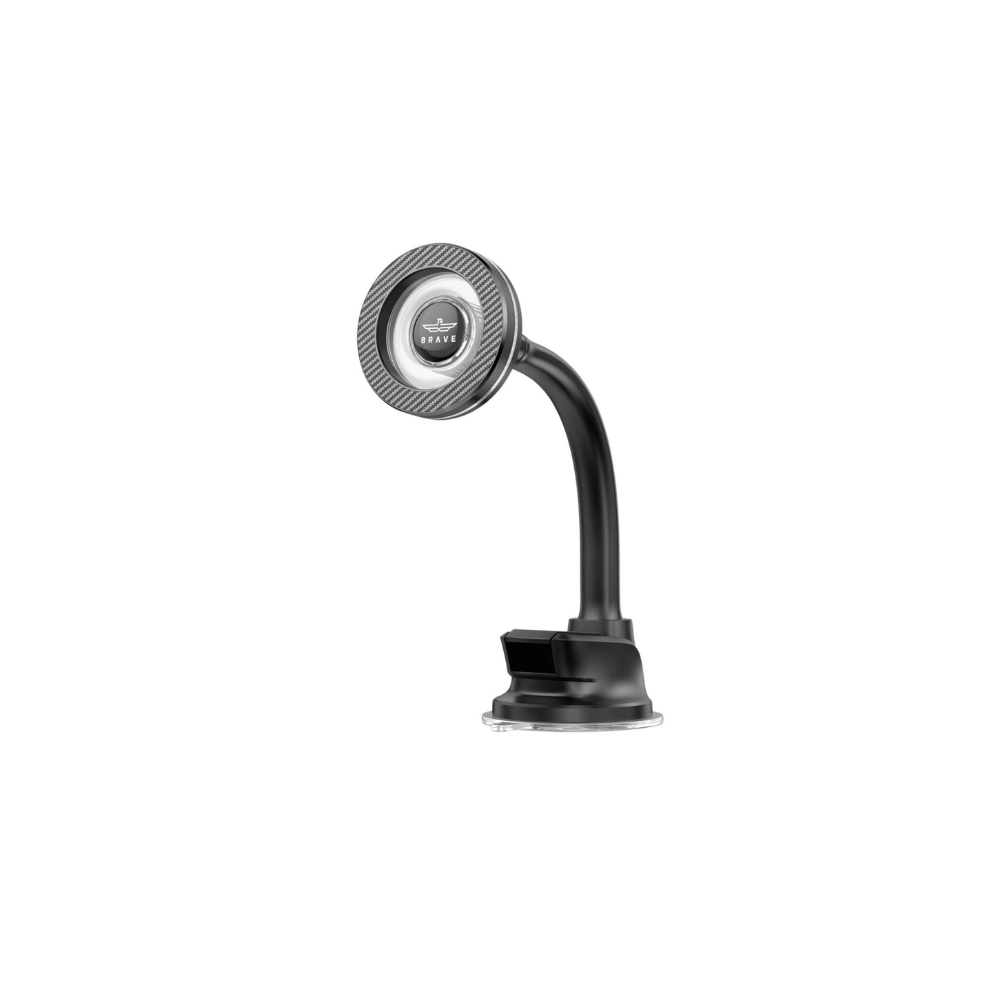 BRAVE Magnetic Car Phone Holder Dashboard & Windshield Mount BHL-57 - Black