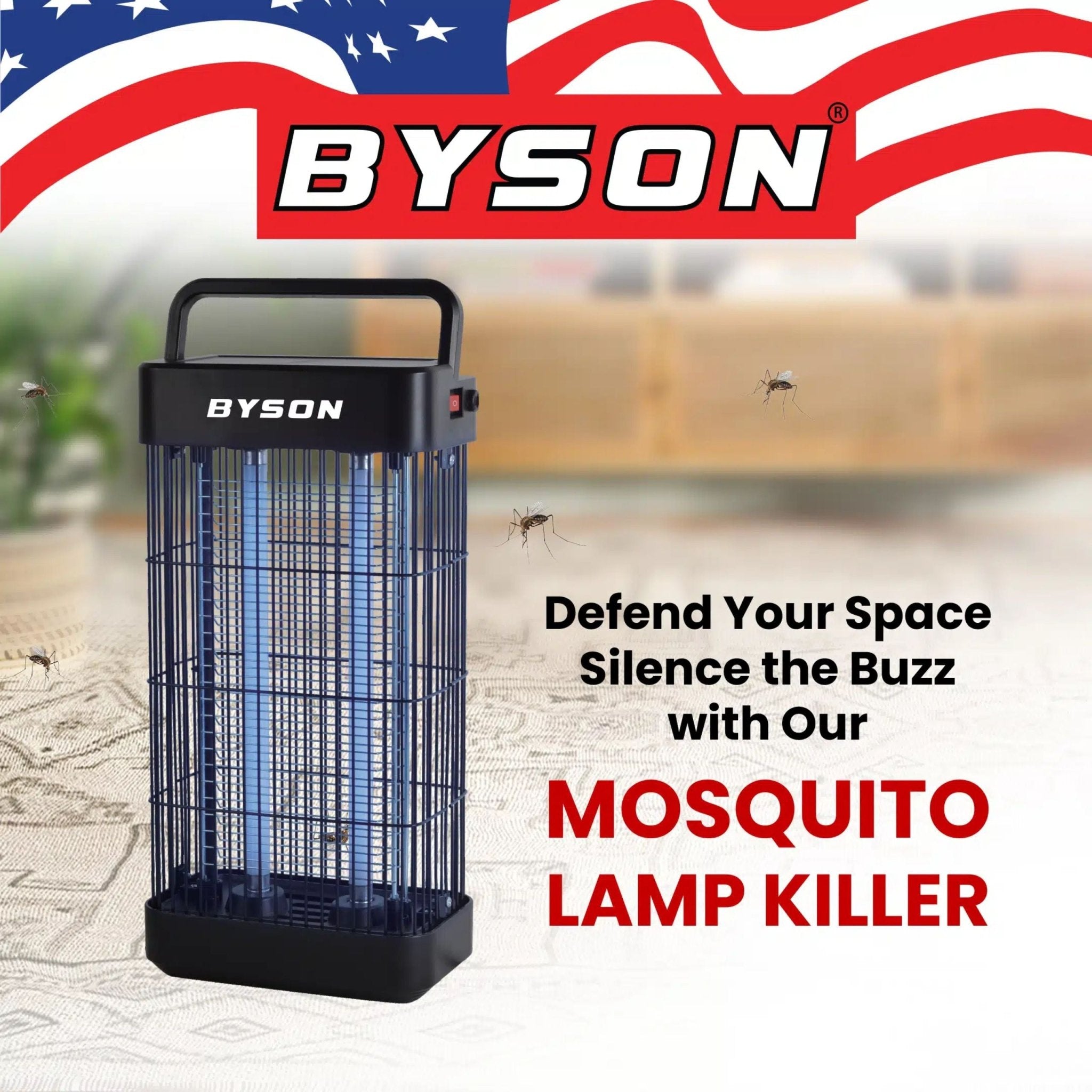 BYSON 20W Mosquito Killer MK001 -Black