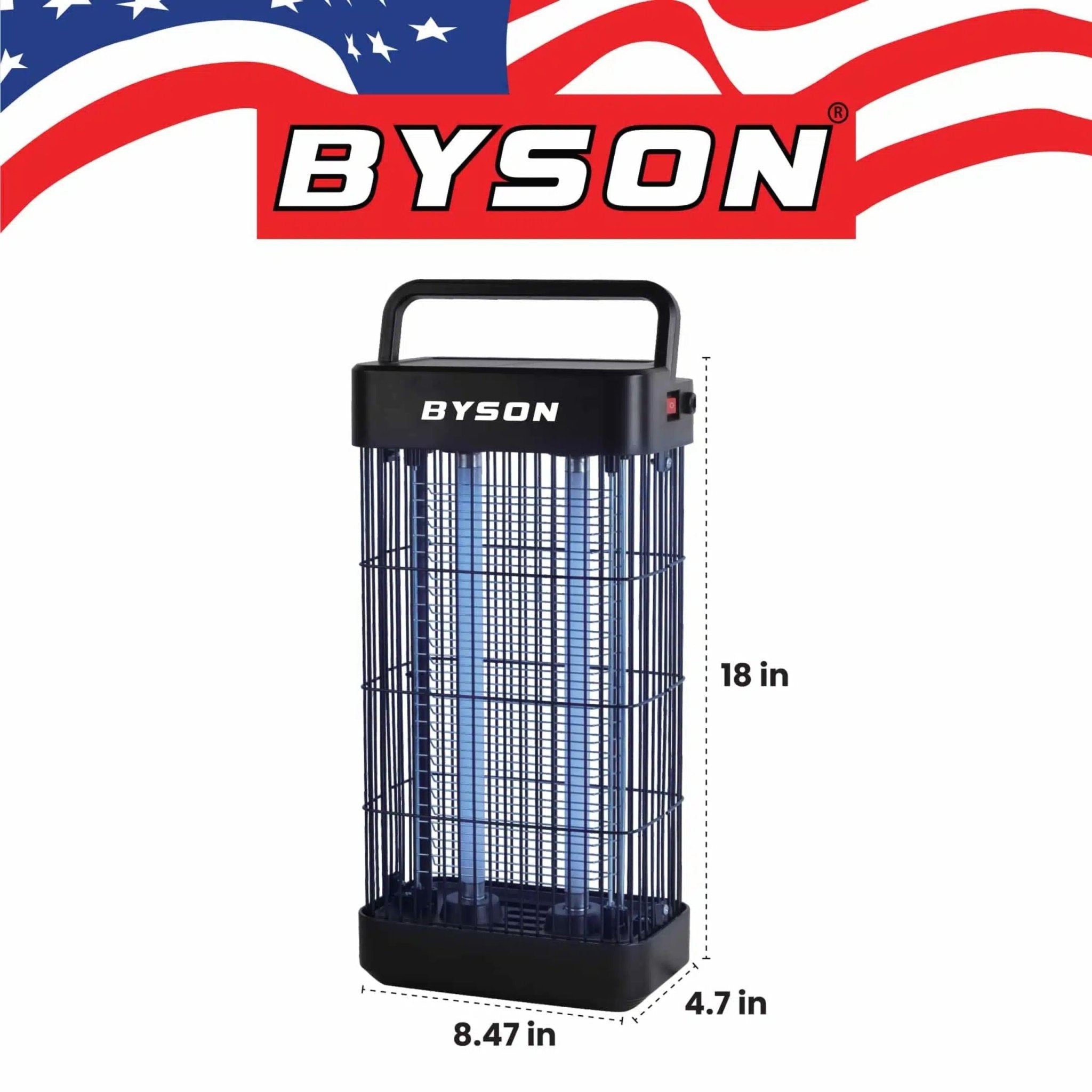 BYSON 20W Mosquito Killer MK001 -Black