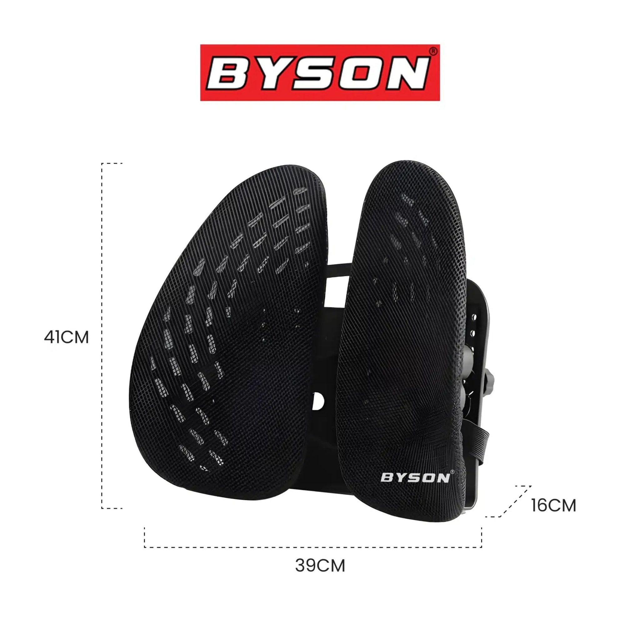 BYSON Comfy Lumbar Soft Cushion SSC317 - Black