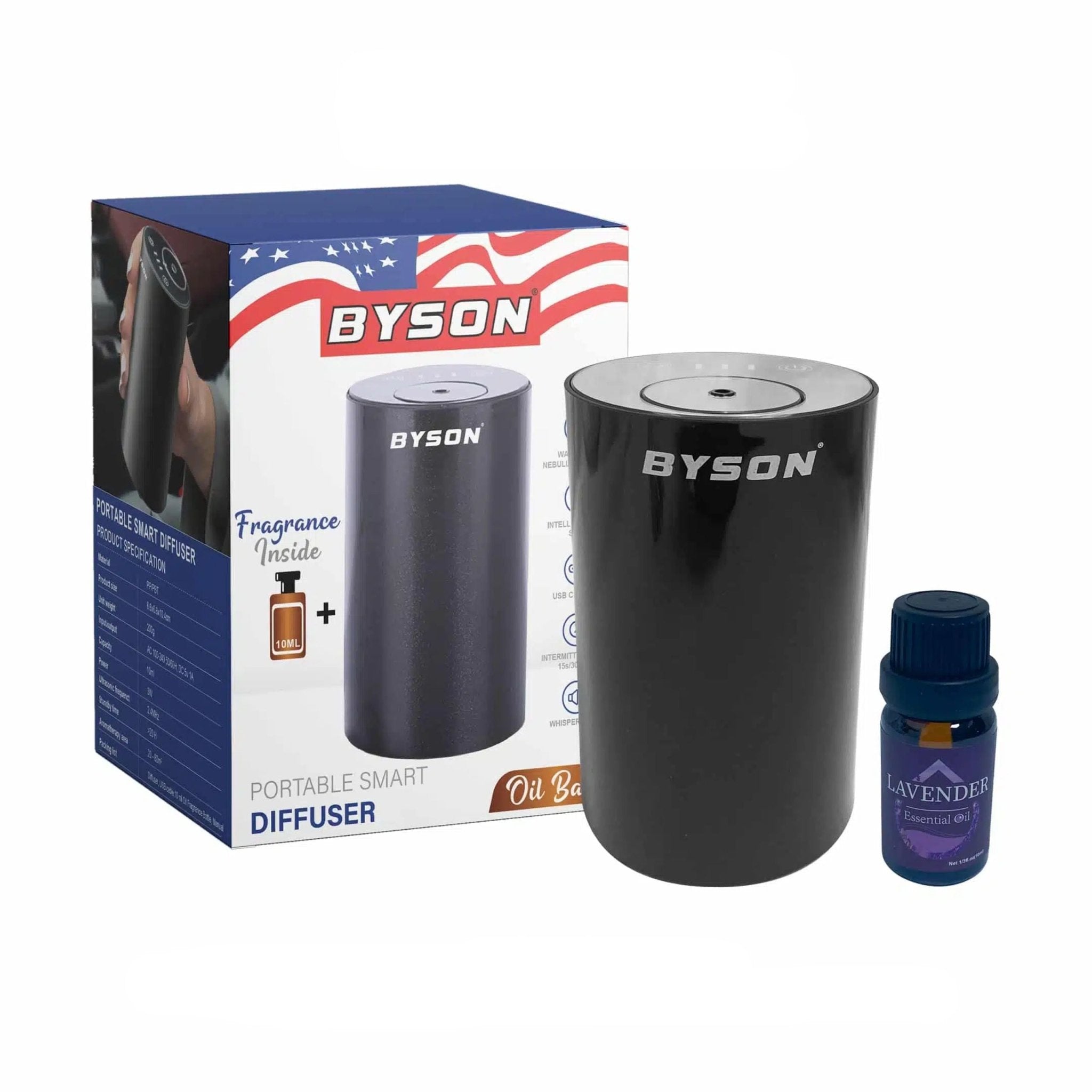 BYSON Portable Smart Diffuser Oil Based AF1124 10ML