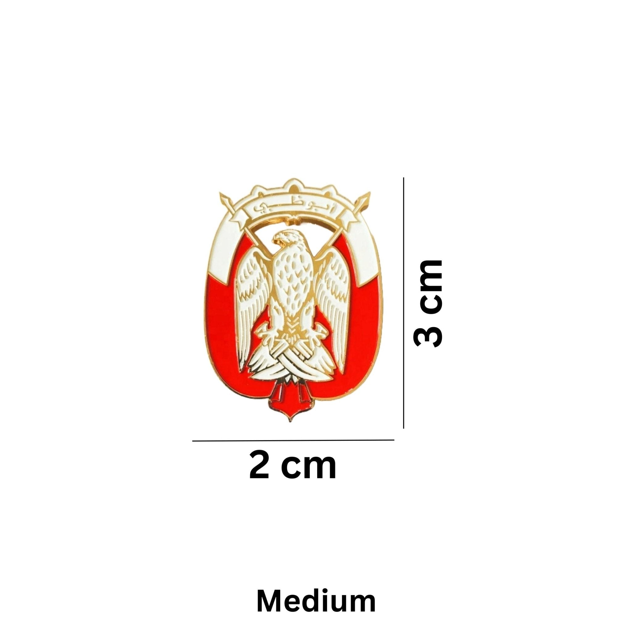 Badge Abu Dhabi - Gold