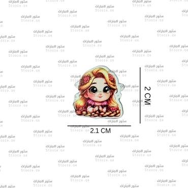 Badge Baby Rapunzel