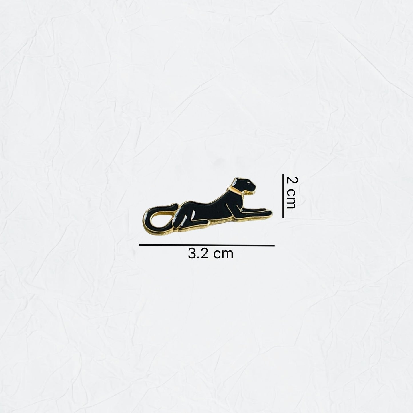 Badge Cheetah Black - 1