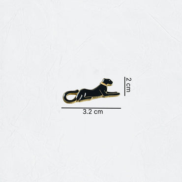 Badge Cheetah Black - 1