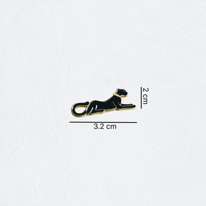 Badge Cheetah Black - 1