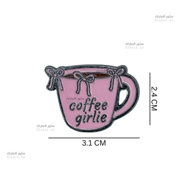 Badge Coffee Girlie