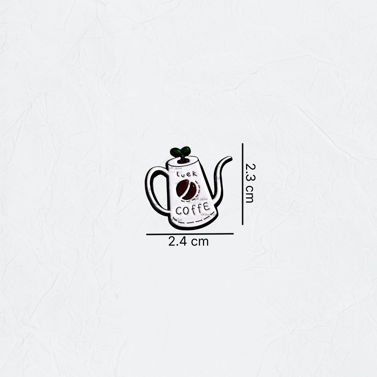 Badge Coffee Pot