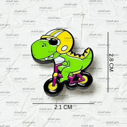 Badge Cute Dinosaur
