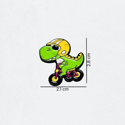 Badge Cute Dinosaur