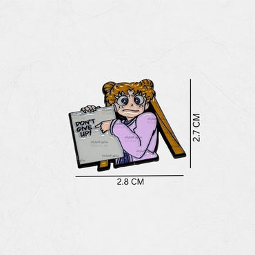 Badge Don't give up - 2