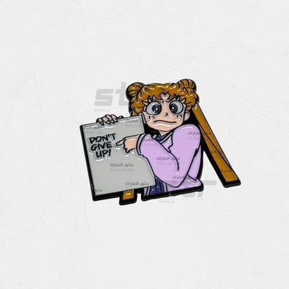 Badge Don't give up - 2