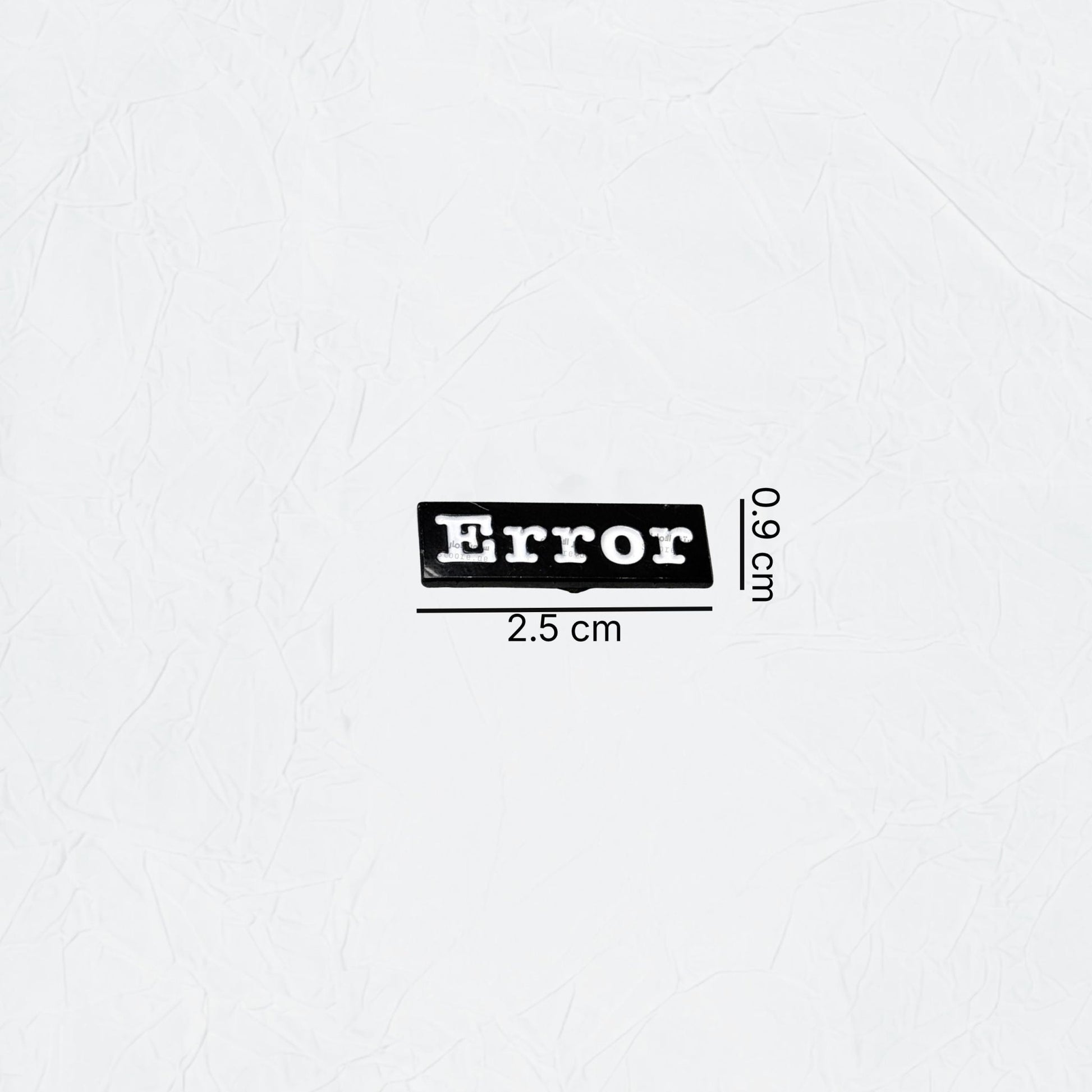 Badge Error - 2